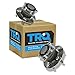 TRQ 2 Piece Rear Wheel Bearing & Hub Assembly Set Compatible with 2003-2008 Pontiac Vibe 2000-2005 Toyota Celica Corolla Matrix