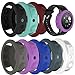 TenCloud 6-Pack Silicone Watch Protector Cover Cases Replacement Compatible with Fenix 5S GTS4 Mini