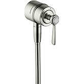 AXOR Montreux Classic 1-Handle 2-inch Wide Volume Control Valve Trim Only in Brushed Nickel, 16883821
