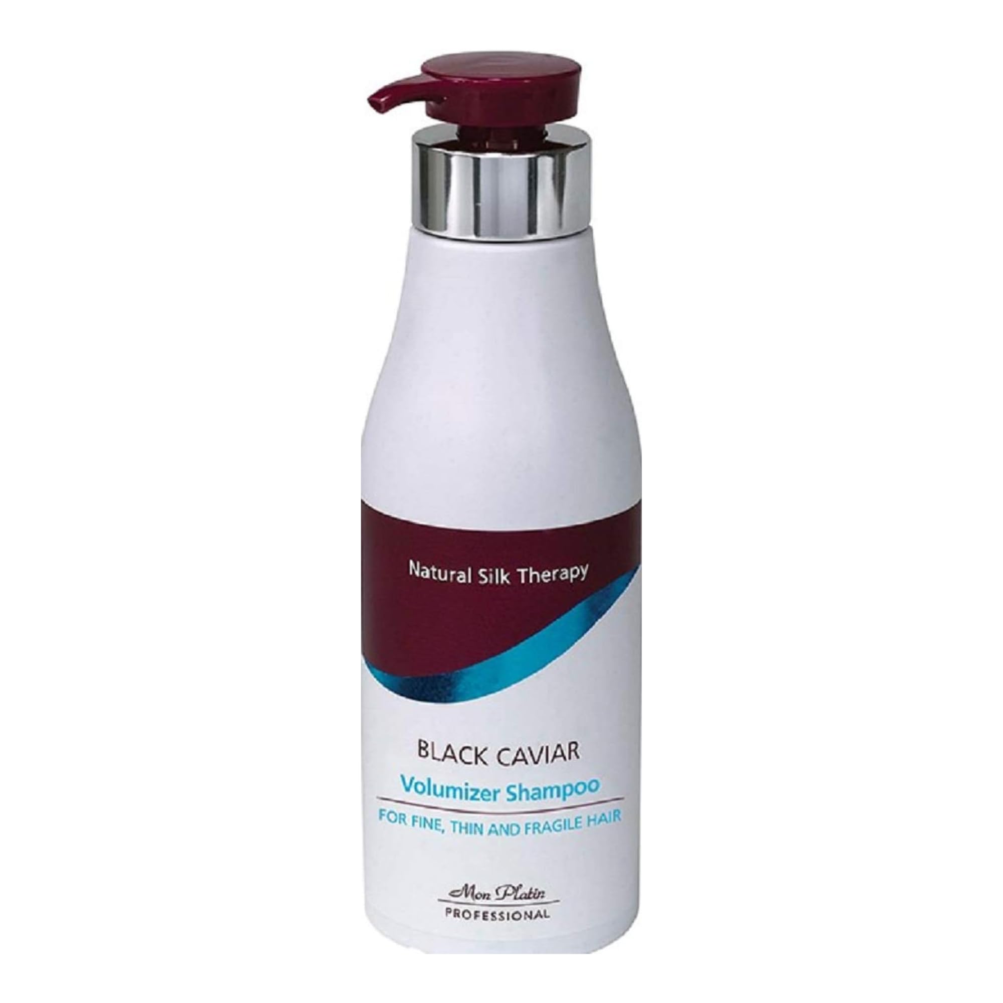 Mon Platin Professional Black Caviar Volumizer Hair Shampoo - For Fine, Thin, Fragile Hair - Enriched with Black Caviar, Hair Shampoo for Damaged hair, Volume Shampoo, SLS/Salt Free 500ML