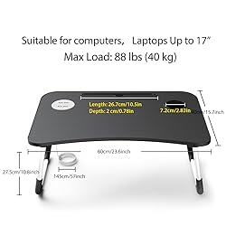 Bed Table Elekin Folding Lap Desk Laptop Desk Table