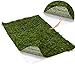 Byher Dried Moss Mat for Wedding Birthday Party Fairy Garden Decorations, Dark Green (14