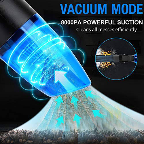 OPOLAR Cordless Compressed Air Duster Blower & Vacuum 2in1