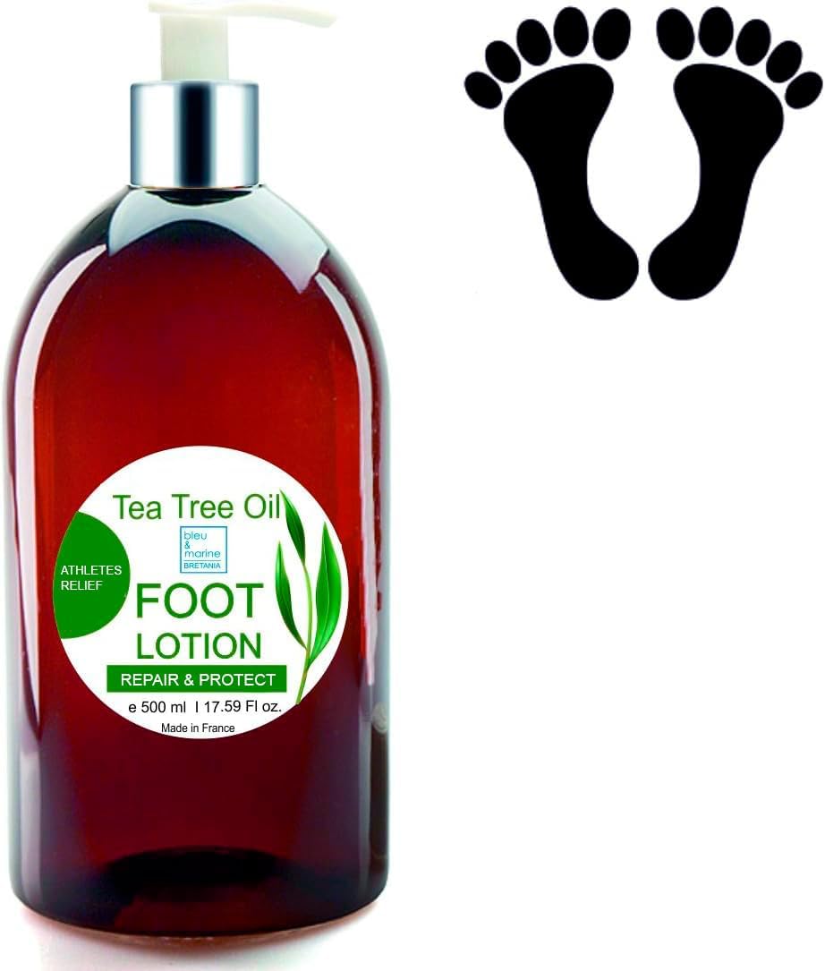 Bleu & Marine Bretania Tea Tree Repair Cream Hands Feet Nails Moisturising 500ml