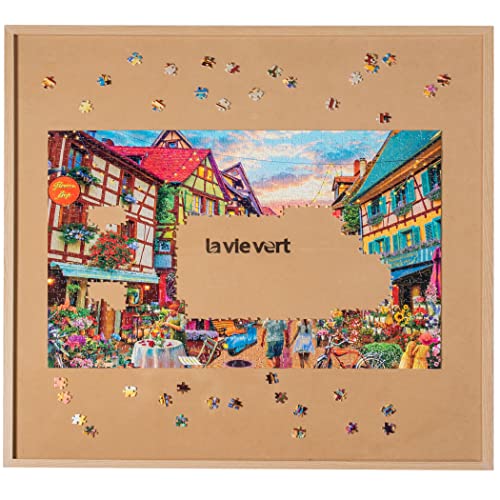 Lavievert 360° Rotating Puzzle Board with Lazy Susan, 35