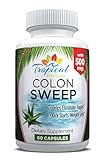 Pure Colon Cleanse Detox Supplement - 15 Days Total Ultimate Gentle Natural Herbal Cleanser : Support Weight Loss, Digestive System,Energy: Best for Women and Men - 60 VCap