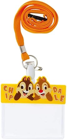 Amazon ディズニー チップ デール ネームホルダー キャラクター イエロー a 名札 ホルダー 文房具 オフィス用品