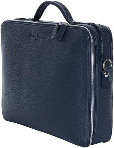 David Hampton Richmond Leather Laptop Briefcase