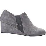 Vionic Elevated Stanton - Womens Wedge Boot Slate Grey - 9