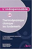 Image de Thermodynamique chimique (French Edition)