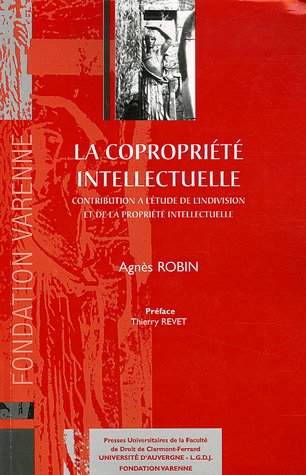 La  copropriété intellectuelle