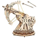 ROKR DIY Wooden Catapult Kit-3D Wooden Puzzle for