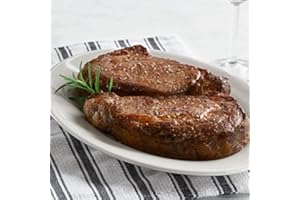 Lobster Gram Steakhouse Supreme Boneless Ribeye Steaks – 12 oz Steaks, Pack of 4 – Gourmet Meat Gift - All Natural Ribeye Steaks - Incredibly Tender & Flavorful Ribeye Steak