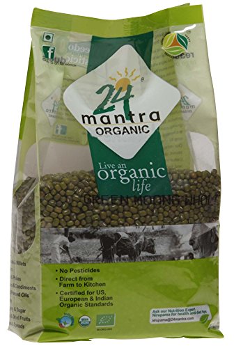 Organic Chana Dal Brown Bulk - Organic Chickpea Kabuli Dollar (Garbanzo Beans) Bulk - ★ USDA Certified Organic - ★ European Union Certified Organic - ★ Pesticides Free - ★ Adulteration Free - ★ Sodium Free - Pack of 2 X 2 Lbs (4 Pounds) - 24 Man