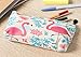 Blue Panda Pencil Bags- Set of 4 Pencil Pouch Organizers for Home and Office, Ideal for Students, Travel Cosmetic Makeup Bag for Women, 4 Designs, 8 x 3.5 x 1 Inches