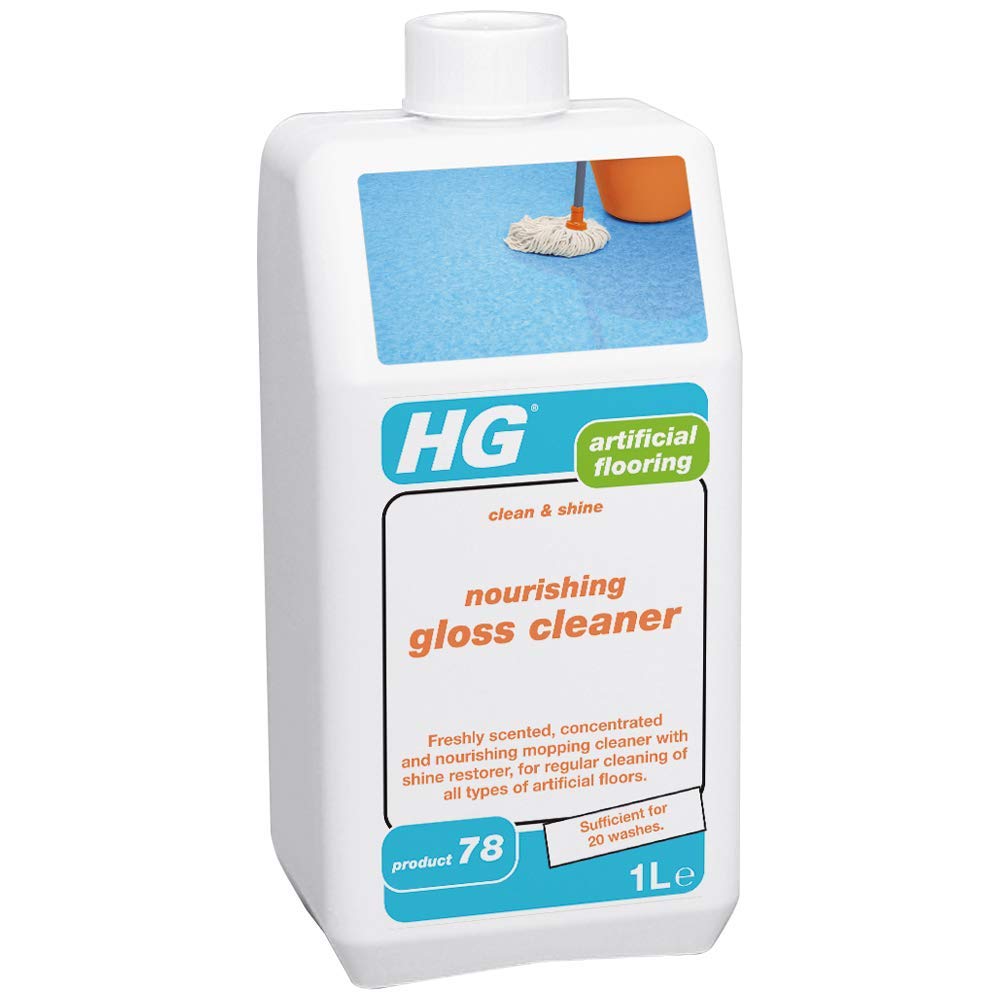 HG Nourishing Gloss Cleaner 1L is a FreshScented Vinyl Cleaner which nourishes and Shines All