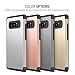 Note 8 Case, Trianium Protanium Galaxy Note 8 Case Heavy Duty Case with GXD Impact Gel (Rose Gold) Extreme Protection Shock-Absorption Tri-Layer Reinforced Protective Hard Cover