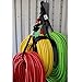 Hook & Hang Bungee Cords - Storage & Organization Cords - Hang Hoses, Cords, Ladders, Bikes, Tools & More. an Incredible Organizer! (3 PK, Yellow)