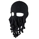 Amurleopard Unisex Barbarian Knit Beanie Octopus
