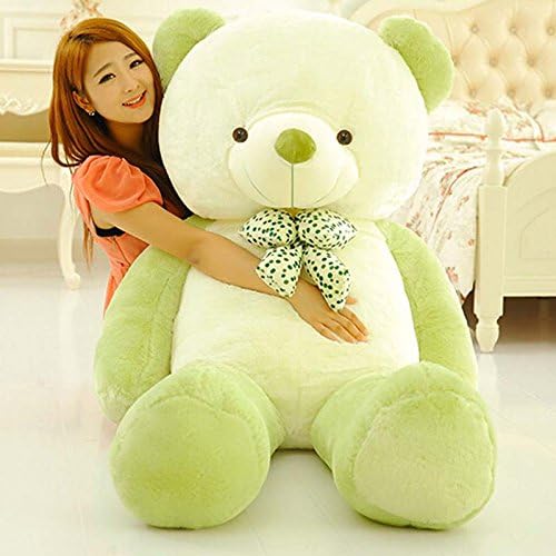 Teddy Bear for Birthday Plush Stuffed Animals Toys Green 120cm