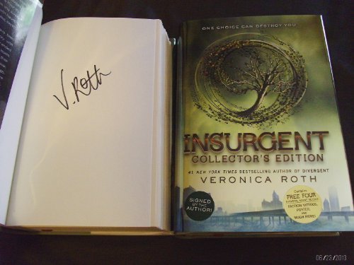 Insurgent AUTHOR SIGNED Collector's Edition Hardcover (Divergent 2)