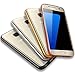Samsung Galaxy S7 Case,Hallsen [Electroplating TPU] Ultra Slim Anti-Scratch Premium Clear Crystal Back Cover Soft Flexible TPU Case Cover for Samsung Galaxy S7 - Gold