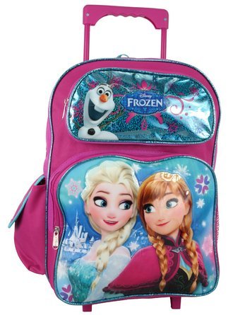 frozen rolling backpack