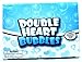 72 White Double Heart Wedding Bubbles Bridal Favors