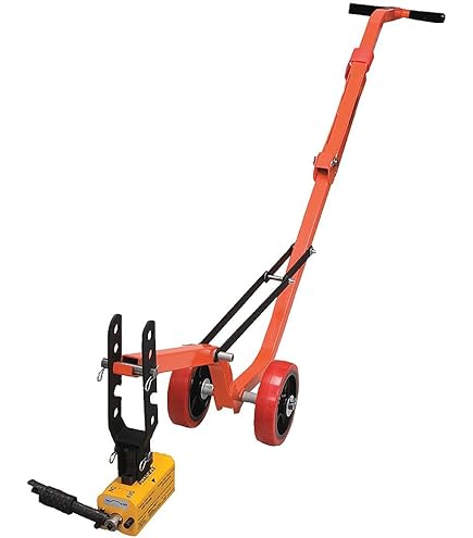 Allegro 9401-25A | Magnetic Manhole Lid Lifter with Aluminum Dolly