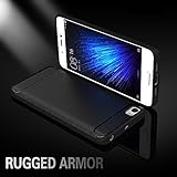 Xiaomi Mi 5 Mi5 Xiaomi 5 Case Xiaomi M5 Case Xiaomi M 5 Case Soft Silicone Brushed Style Back Cover Phone Bag Armor Carbon Fiber Phone Skin Bag Bumper Frame (Black)