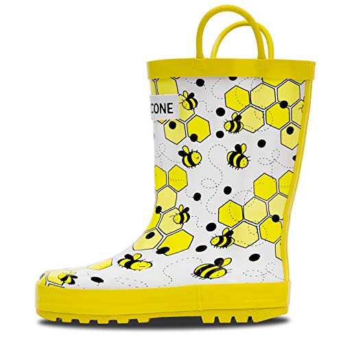 Lone Cone Rain Boots with Easy-On Handles in Fun Patterns for