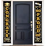 Graduation Banner Party Supplies 2020 - Congrats Grad Porch Sign Outdoor Party Decorations