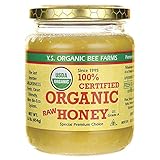 Y.S. Eco Bee Farms 100% Certified Organic Raw Honey 1 lb (454 grams) Paste