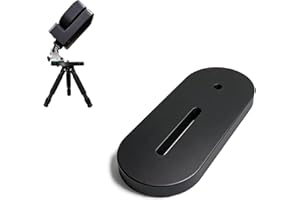 Equatorial Wedge Adapter for ZWO Seestar S30/S50 Smart Telescope, Adjustable EQ Mount Riser for Stable Astronomy Setup (Bolt,