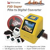 Wolverine F2D Super 20MP 4-In-1 Film to Digital Converter
