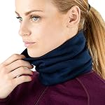 MERIWOOL Neck Warmer Gaiter for Women n Men 100% Merino Wool Ski Wool Neck Gaiter