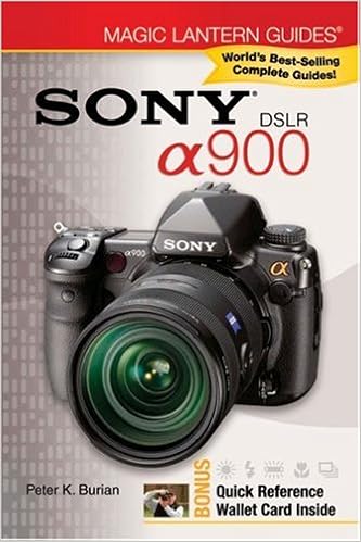 Sony DSLR A900 (Magic Lantern Guides): Amazon.es: Burian, Peter K ...