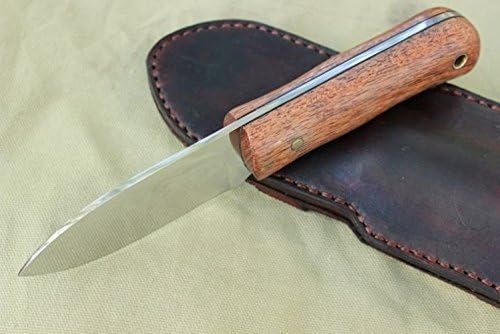 Hand Made Bushcraft Every Day Carry Hunting Skinning Knife 3.5" Blade Little Scout Williams Built Blades