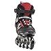 Rollerblade Spitfire JR XT 2016 Kids Skate, Black/Red, Adjustable (5 to 8)