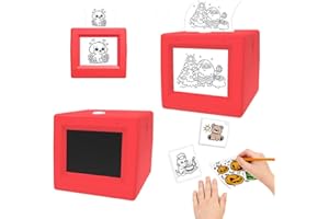 Sticker Box, Stickerbox AI Voice Sticker Maker, Smart Thermal Printer with Display, Inkless Portable Stickers Printer Machine