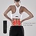 LURBON Waist Trimmer，Slimmer Kit Weight Loss Wrap Stomach Fat Burner Stomach and Waist Trainer for Men & Women，Black