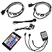 eTopxizu Computer RGB LED Light Strip with Remote control,RGB LED Light Flexible Lamp Strip DC 12V for PC Computer Case