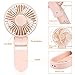 TriPole Mini Handheld Fan USB Portable Fans Rechargeable Battery Operated Foldable Desk Fan 3 Speed Hanging Personal Fan for Home Office Indoor Use Outdoor Travel