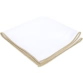 Flairs New York Gentleman's Essentials Weekend Casual White Pocket Square