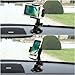 Okitry Car Phone Mount Holder for Windshield and Dashboard Adjustable Viewing Angle with One-button Release for iPhone 7s 6s Plus 6s 5s 5c Samsung Galaxy S8 Edge S7 S6 Note 5, Black
