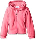 Columbia Little Girls' Benton II Hoodie, Camellia Rose, X-Small