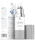 Hamilton Healthcare Hyaluronic Acid Serum with Vitamin C, Retinol and Green Tea Extract, 1 fl oz / 30 ml