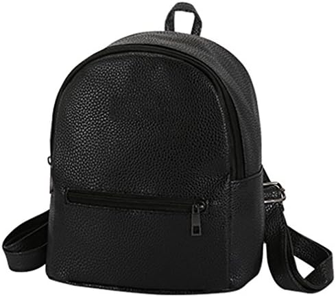 Softstreet Women Casual Small Packet Rucksacks Female Shopping Bags Backpacks Black 20cmx10cmx25cm