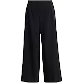 Anne Klein Petite High-Rise, Pull-On Cropped Pant