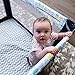 CC Pack N Play Mattress Pad Cover Protector, Fitted and Padded Baby Playard Mattress Pad for Pack and Play, Portable Mini Crib, Play Yard, Hypoallergenic Topper Pads, Washer, Dryer Safe